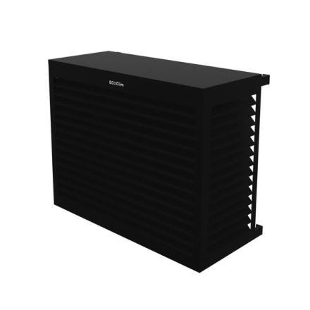 CACHE ALU NOIR 84X105X51/66 DECOCLIM-23AM9005