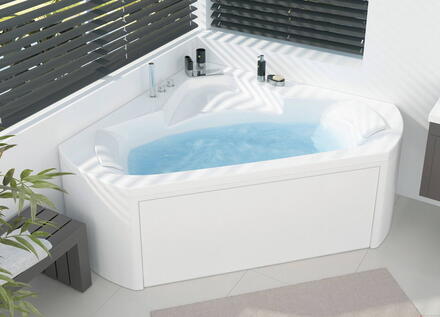 STAR MIXTE PLUS - Baignoire d'angle en Biocryl