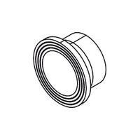 COLLET BRIDE TOURN.PVDF                D.20MM SIMONA ALLEMAGNE  [015600037]