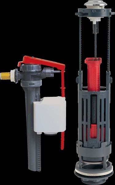 ENSEMBLE COMPLET DE CHASSE D'EAU - Mécanisme complet Meca One et robinetterie jollyfill