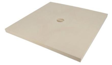 TAMPON DE SOL SS CADRE 40X40 SABLE      TR40S NICOLL  [TR40S]