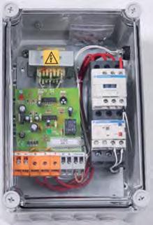 DISPOSITIF DE SURVEILLANCE DE NIVEAUX - PAD - Coffret de protection moteur et de surveillance de débit