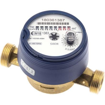 COMPTEUR D'EAU - Divisionnaire - Compteur à jet unique