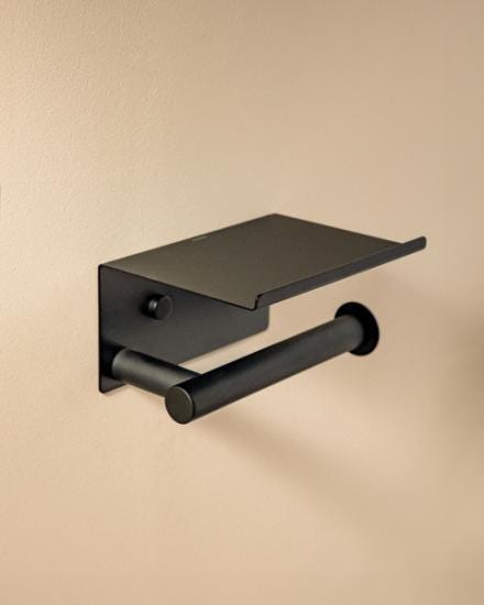 PORTE-ROULEAUX+COUV. NOIR MAT  WJC235A0059036