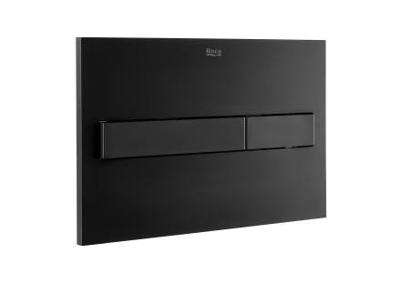 PLAQUE CDE DBLE CHASSE ONR NOIR/M  A890188206 ROCA SANITAIRE  [A890188206] 