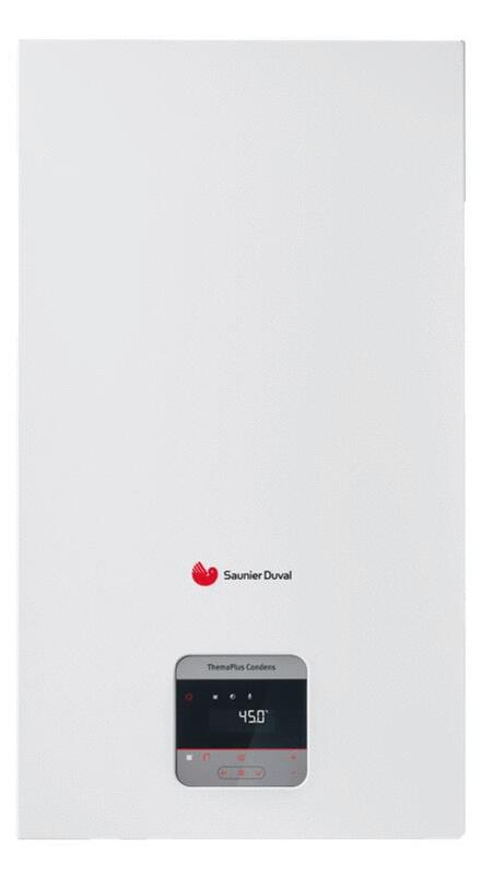 THEMA PLUS CONDENS - Chaudière à condensation mixte dédiée aux conduits 3CEp, à clapet intégré, mini-accumulation de 3,2 litres MicroFast®