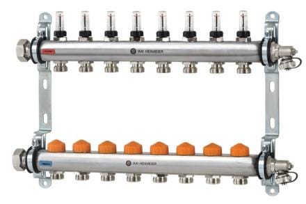 COLLECTEUR 8 CIRCUITS CHAUFF.     9340-08.800 IMI HYDRONIC ENGINEERING TA  [9340-08.800]