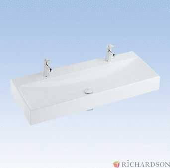 DIEDRO - Lavabo-plan autoportant