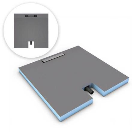 RECEVEUR A CAR.PLANO LINEA   90X90  073736608 WEDI GMBH  [073736608]