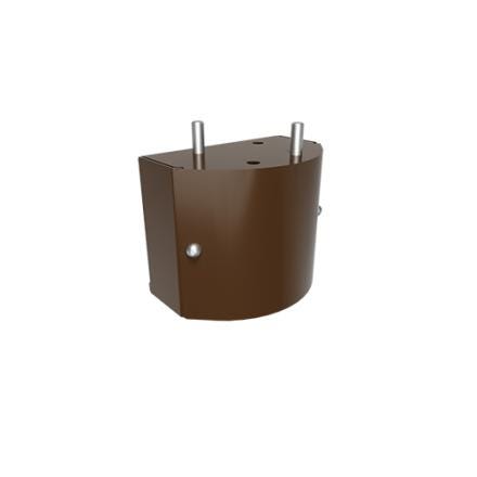 PIED UNITE MULTI 95X78X60 BRUN  53000105/8014 POUJOULAT
