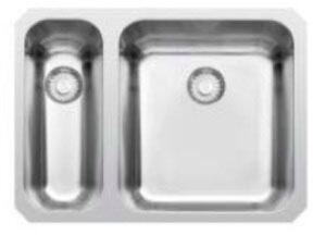 LARGO - Bassin inox à poser sous plan