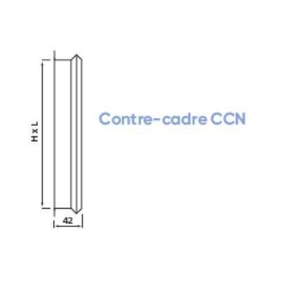 CONTRE CADRE P/GRILLE CCN 400X400      528549 ACTA ATLANTIC  [528549]