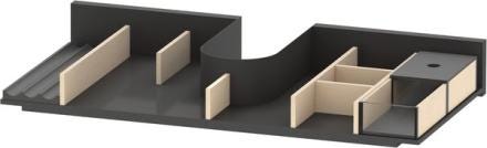 ORGANISEUR TIR. ERABLE 82X35      UV982107878 DURAVIT