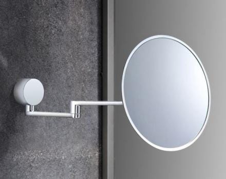 MIROIR COSMET.FUJI FIX.MUR. 21X21 CHR P920016 MP GLASS  [P920016]