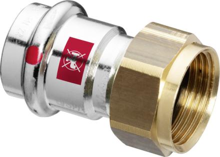 RACCORD ECROU LIBRE AV.SC D35X2 ACIER 601119 VIEGA  [601119]