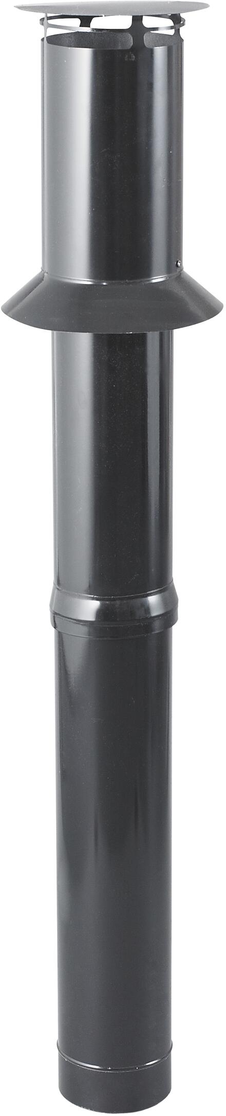 CONDUIT BIOTEN INOX 316 / ACIER - SPECIAL POELE A PELLETS - Terminal