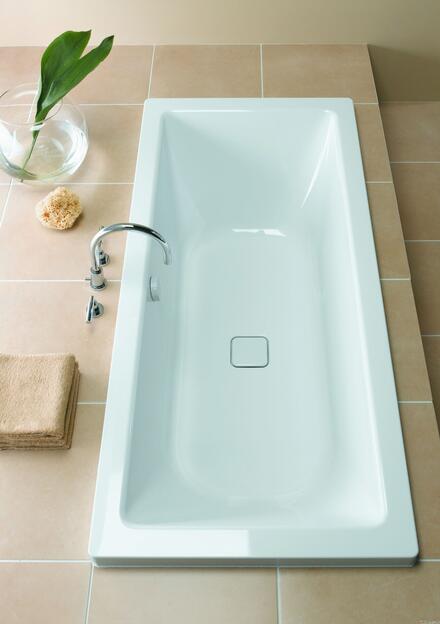 CONODUO - Baignoire rectangulaire acier émaillé 3,5 mm