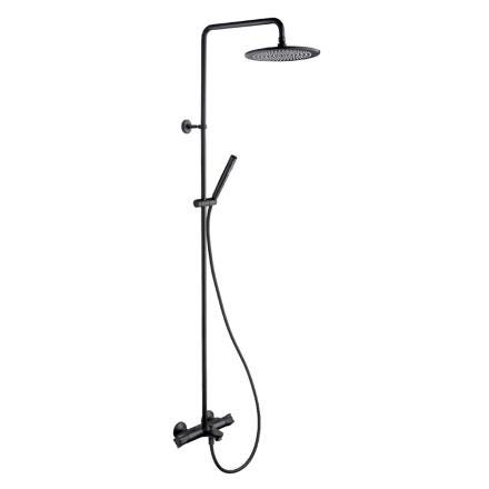 COLONNE BAIN DOUCHE THETA THERM. NOIR TE18013 ONDYNA  [TE18013] 