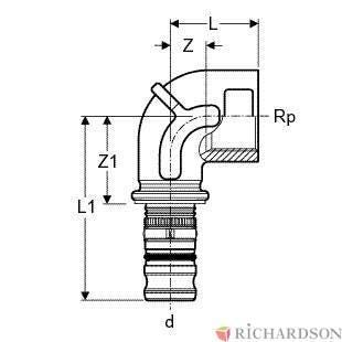 COUDE MULTICOUCHE MEPLA - MF - 90°