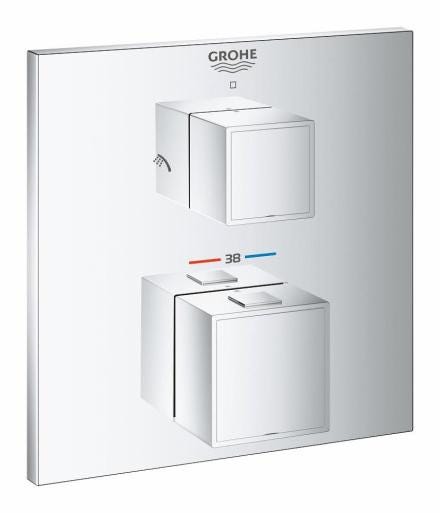 FAÇADE - Grohtherm 2000 - Pour robinet d'arrêt encastré