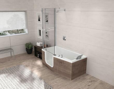 IRIS COMBY - Iris Comby 2 - Pour baignoire en milieu de mur