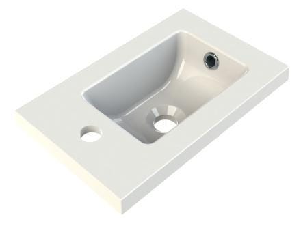 PLAN TOIL. ALEA SPLE VASQ. 40CM BLC/BR 822500 AQUARINE  [822500] 