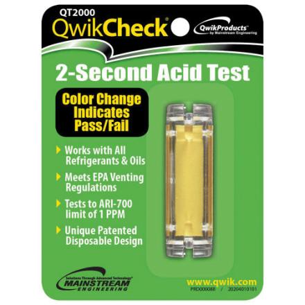 KIT ACID TEST QWIKCHECK QT 2000      S110002F