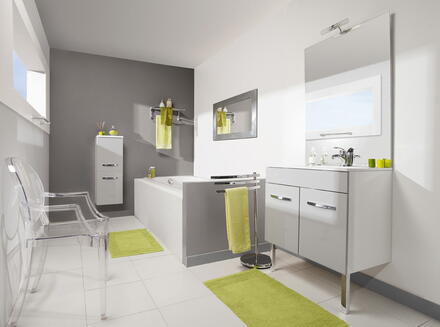 PREFIXE - Code - Meuble suspendu sous plan de toilette
