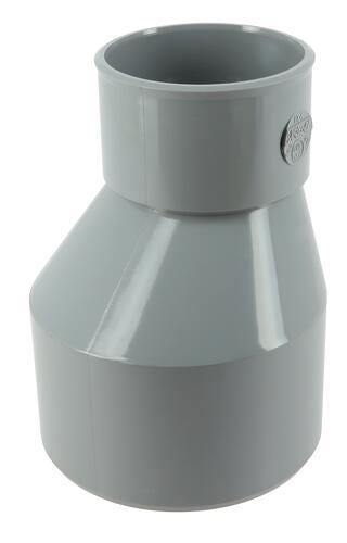 REDUCTION EXT.EXCENT.100/63 MF PVC GRIS   IT4 NICOLL  [IT4]
