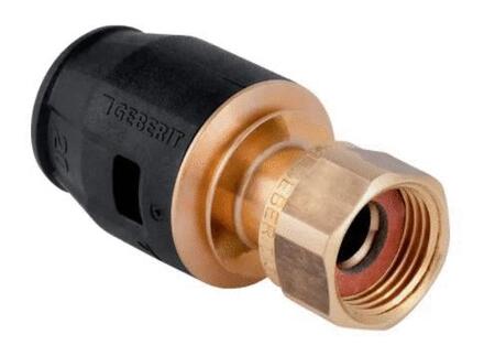 MANCHON MULTICOUCHE RAPIDE PUSHFIT - jonction avec écrou en bronze
