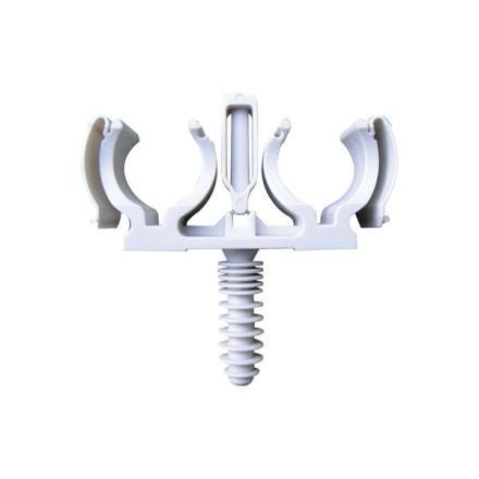 COLLIER FIX,MULTI,DBL,D20 -SEAU 100- FIXALD20 PB TUB  [FIXALD20]