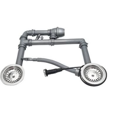 VIDAGE 3'1/2 2C.AUTO TP INOX PRE-ASS.  605667 FRANKE FRANCE