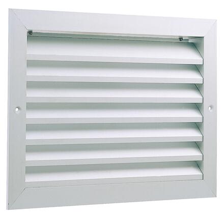 GRILLE EXTERIEURE - GAE 25 - Aluminium anodisé - Rectangulaire murale