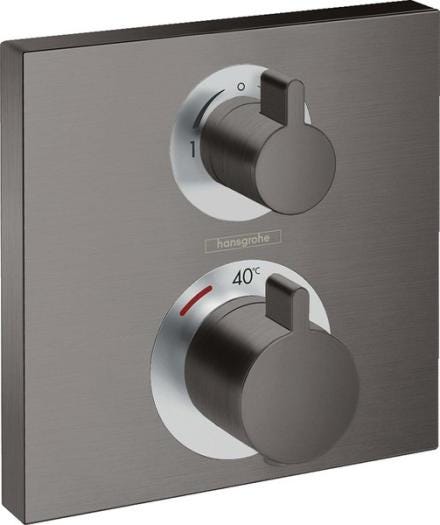 SET FINIT TH SQUARE ENC NOIR  CHR BR 15714340 HANSGROHE  [15714340]
