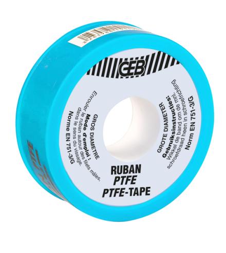 RUBAN PTFE - Pour l'étanchéité des raccords filetés