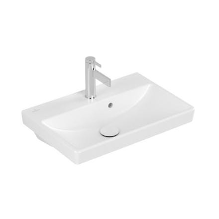 LAVABO SUS AVENTO 550X37 BLC         4A0055RW VILLEROY BOCH  [4A0055RW]