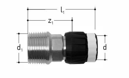PIECE INTER.M.SANIPEX     1/2-16 GF 351564901 FISCHER GEORG