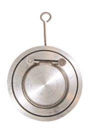 CLAPET DE NON-RETOUR - SIMPLE BATTANT - A bride GN 16 - Corps et battant acier inox