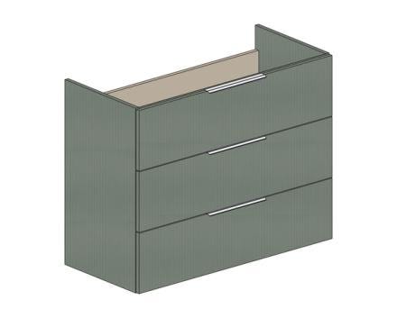 MEUBLE S/P METRO26 3T.PO 100 SAUGE R.  RC0151