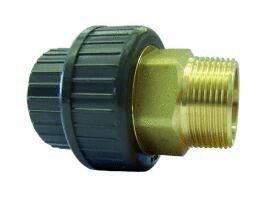 MANCHON A COLLER - A VISSER PVC-U/LAITON METRIQUE - Manchon union d'adaptation