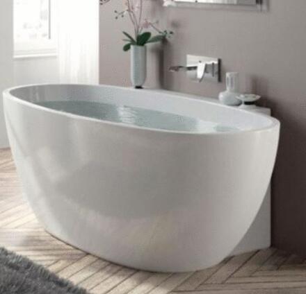 AGATA - Baignoire îlot monobloc ovale