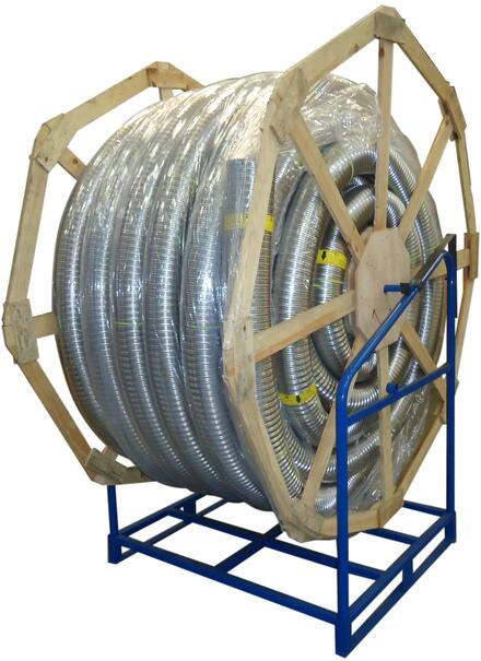 TUBAGE FLEXIBLE - Tubage souple double peau inox intérieur lisse