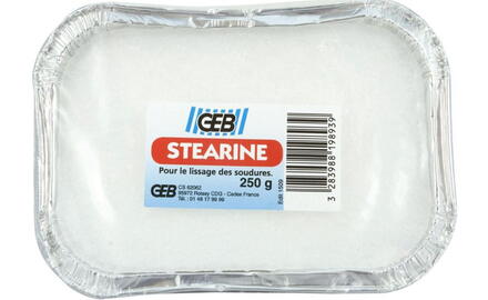 PRODUIT DE BRASAGE/SOUDAGE - STEARINE - Pain de lissage des soudures