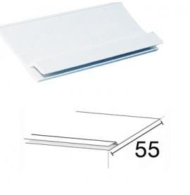 PROFILE FIXATION HUNG PVC 55MM 2.40M   EPVC55 DEL  [EPVC55]