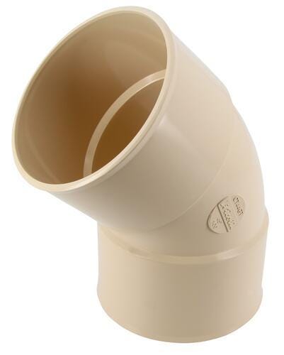 COUDE DEMI-RONDE - FF - 45°