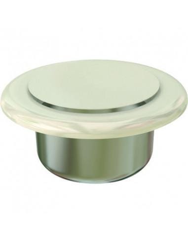 GRILLE INT.AIR CHAUD LAQUEE BLANC D60  470060 TOLERIE EMAILLERIE NANT-SETEN  [470060]