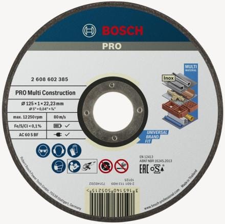 DISQUE A TRONÇONNER - Multi-construction