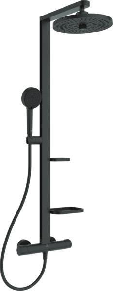 COLONNE DCH THERMST CT ALU+ NOIR MAT  BD583XG IDEAL STANDARD FRANCE  [BD583XG]