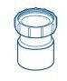 DOUILLE - Femelle - Ecrou prisonnier