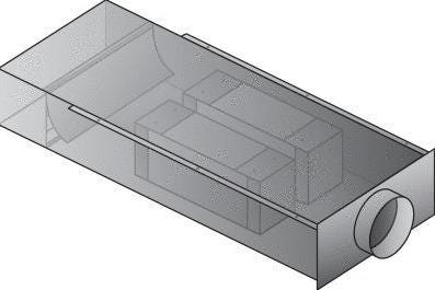 CAISSON ACOUS. EAT 250M3/H LG1.3M    11011010 ALDES FRANCE  [11011010]